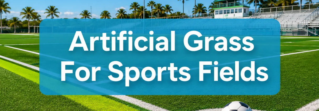 artificial grass for sports field